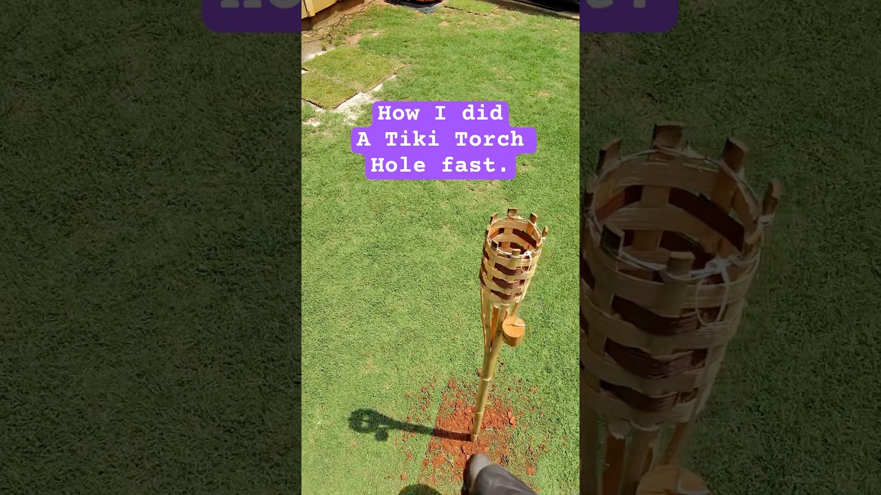 Hack to make Tiki Torch Hole FAST
