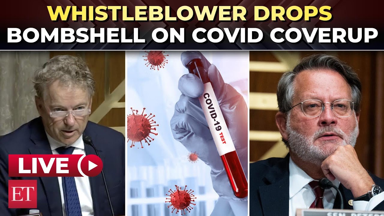 LIVE | &lsquo;They lied&hellip;&rsquo;: Explosive whistleblower testimony on COVID-19 coverup rocks Senate hearing