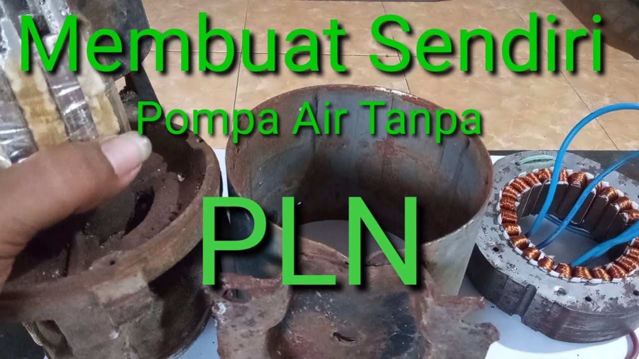 Cara Buat Pompa Air, Tanpa Listrik PLN