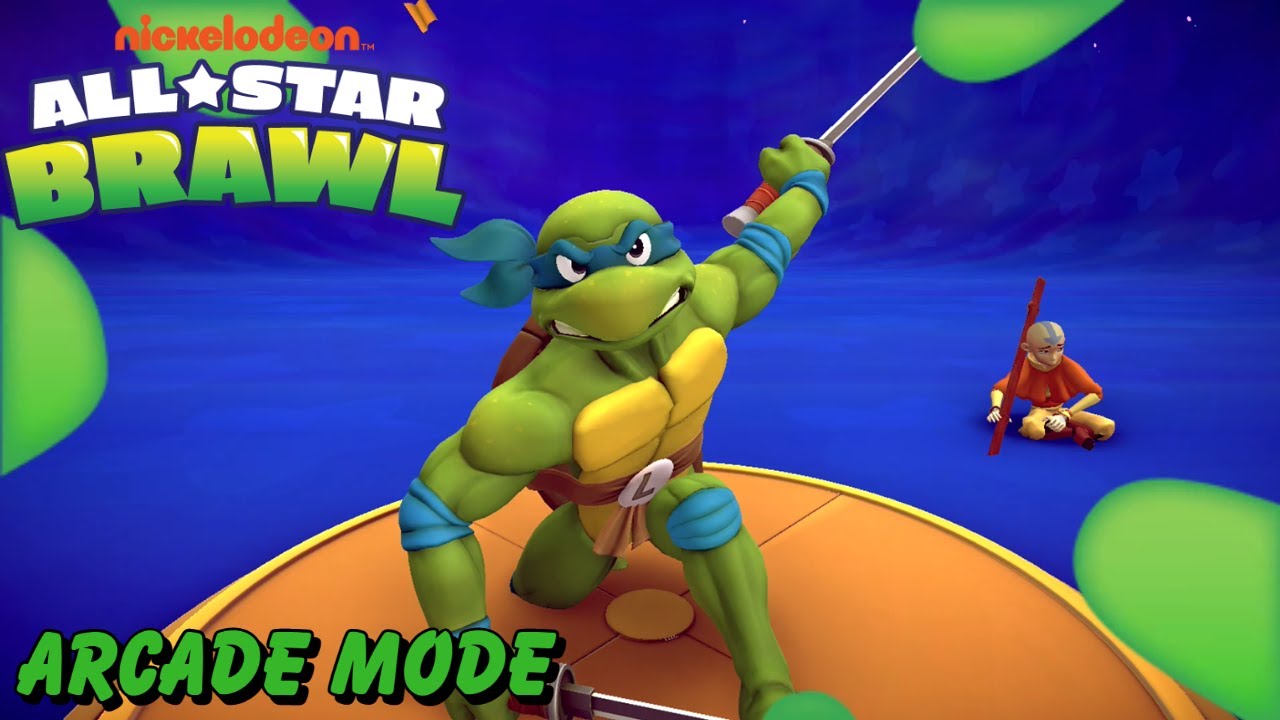 Nickelodeon All Star Brawl | Leonardo Arcade Mode