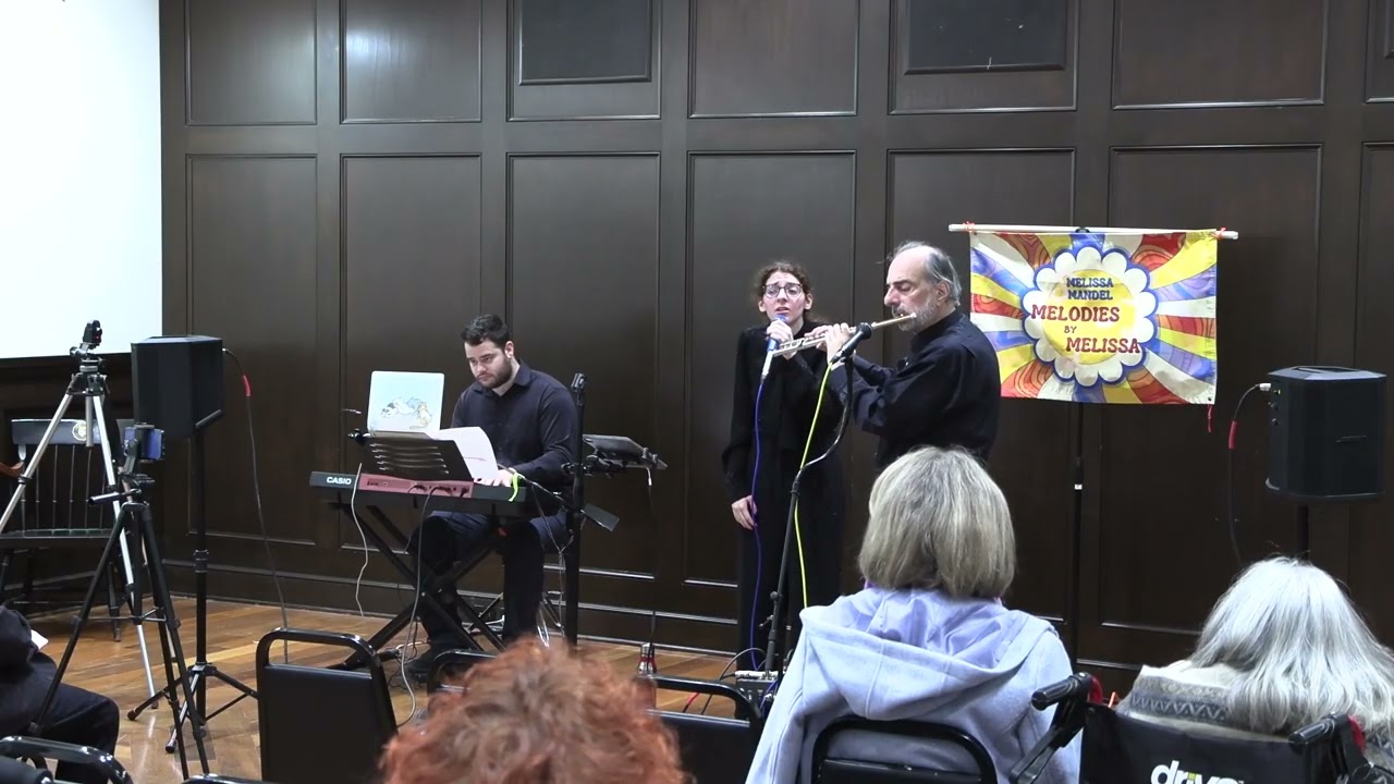 Melodies by Melissa 11/15/25 Melissa Mandel with accompaniment