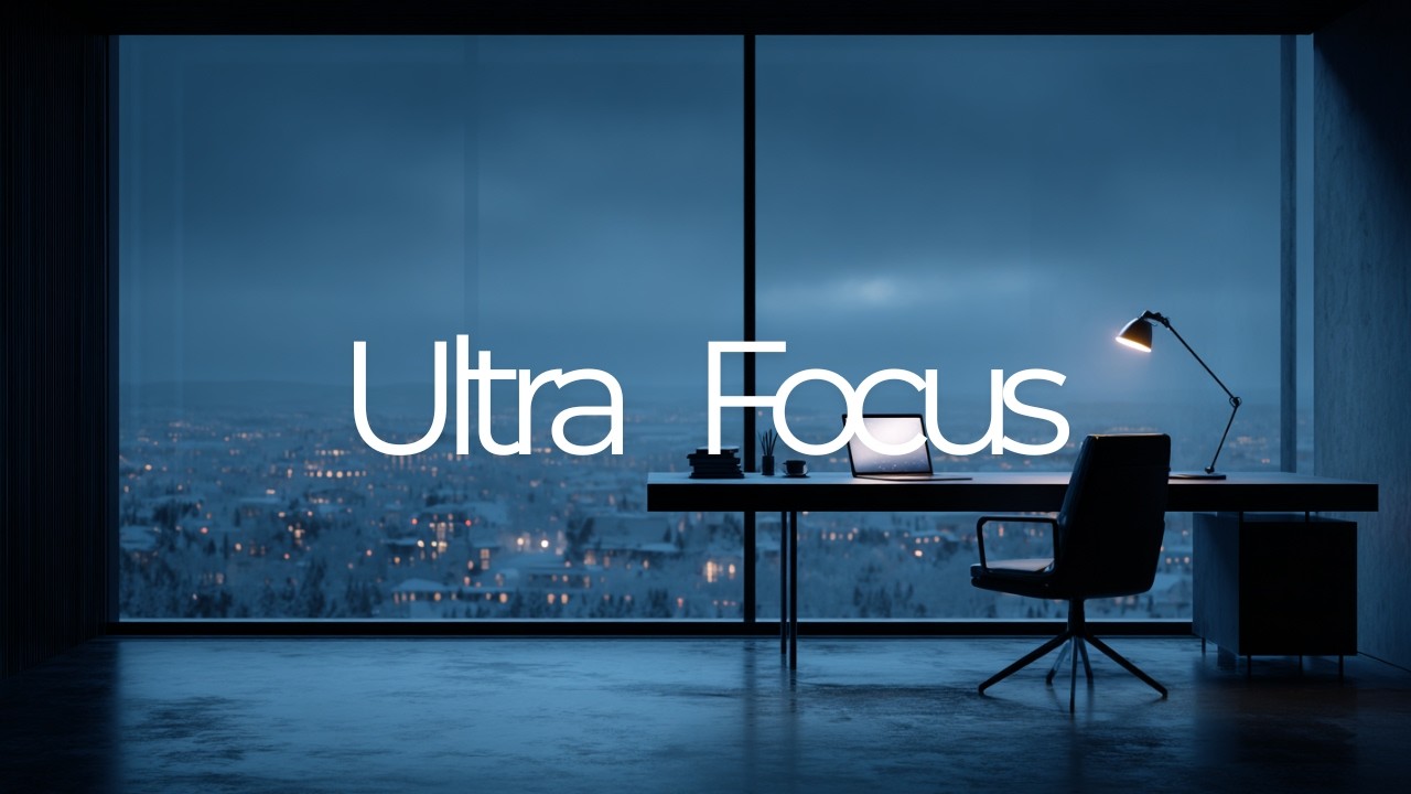 Ultra Focus Music – Train Your Concentration | Deep Ambient Background for Productivity