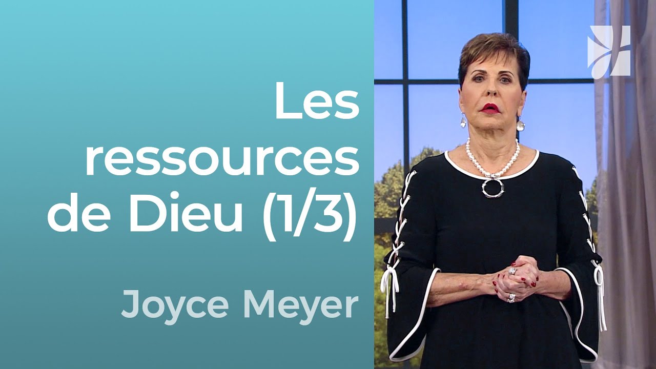 Que faites-vous des ressources que Dieu vous a confiées ? (1/3) - Joyce Meyer - Grandir avec Dieu