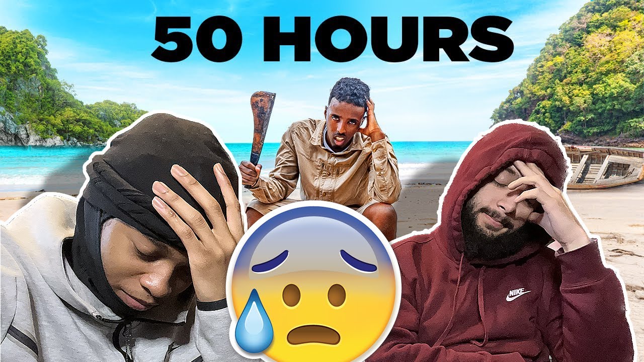 HOW DID HE DO THIS? 🤦🏽‍♂️🤔 | AMERICANS REACT TO AJ SHABEEL I SPENT 50 HOURS ON A DESERTED ISLAND