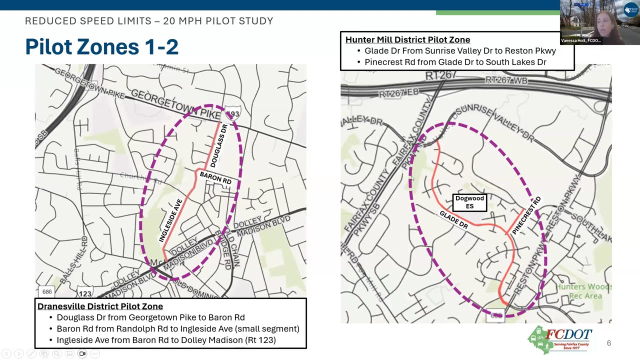 Fairfax FSS 2/3/26 Meeting (Turn Calming, 20mph Speed Pilot)