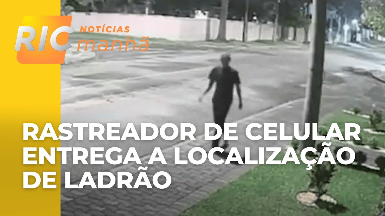 Rastreador de celular levado por criminoso entrega a localização de ladrão que invadiu casa