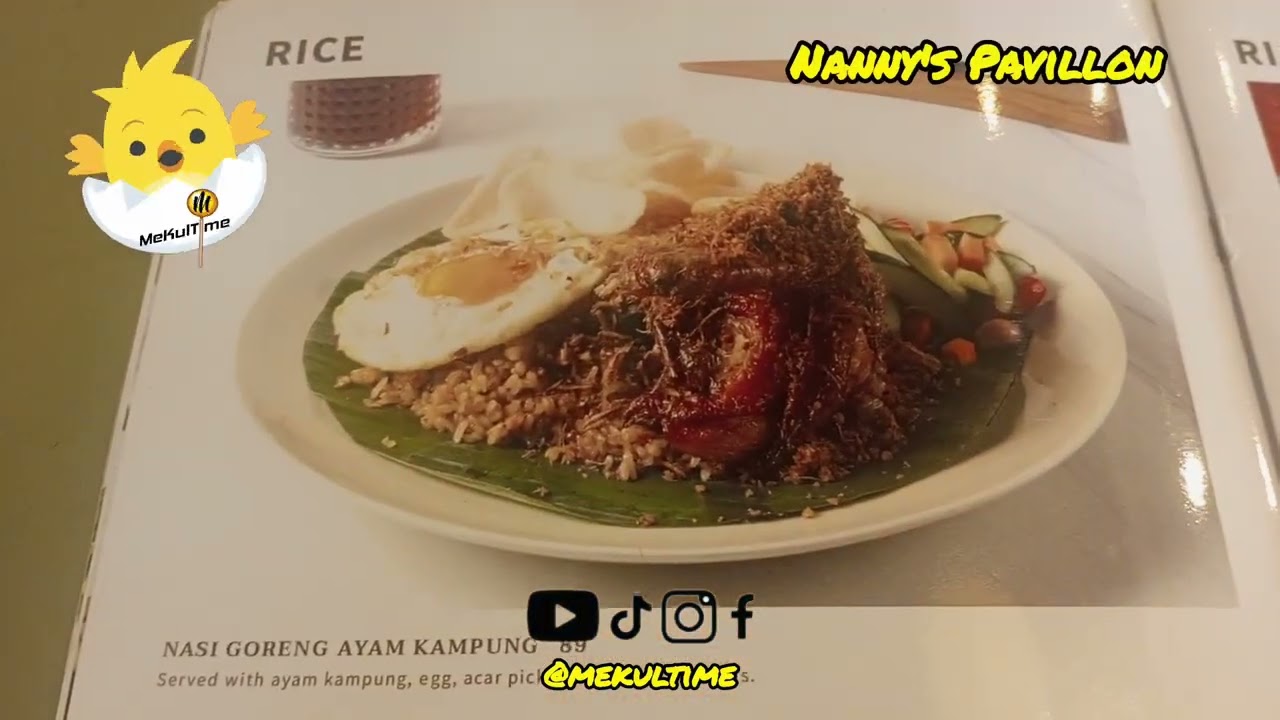 Ternyata !! Tempatnya Nyaman 🎉 Makanannya enak 🥳 Nanny's Pavillon 😃 #recommended #mekultime