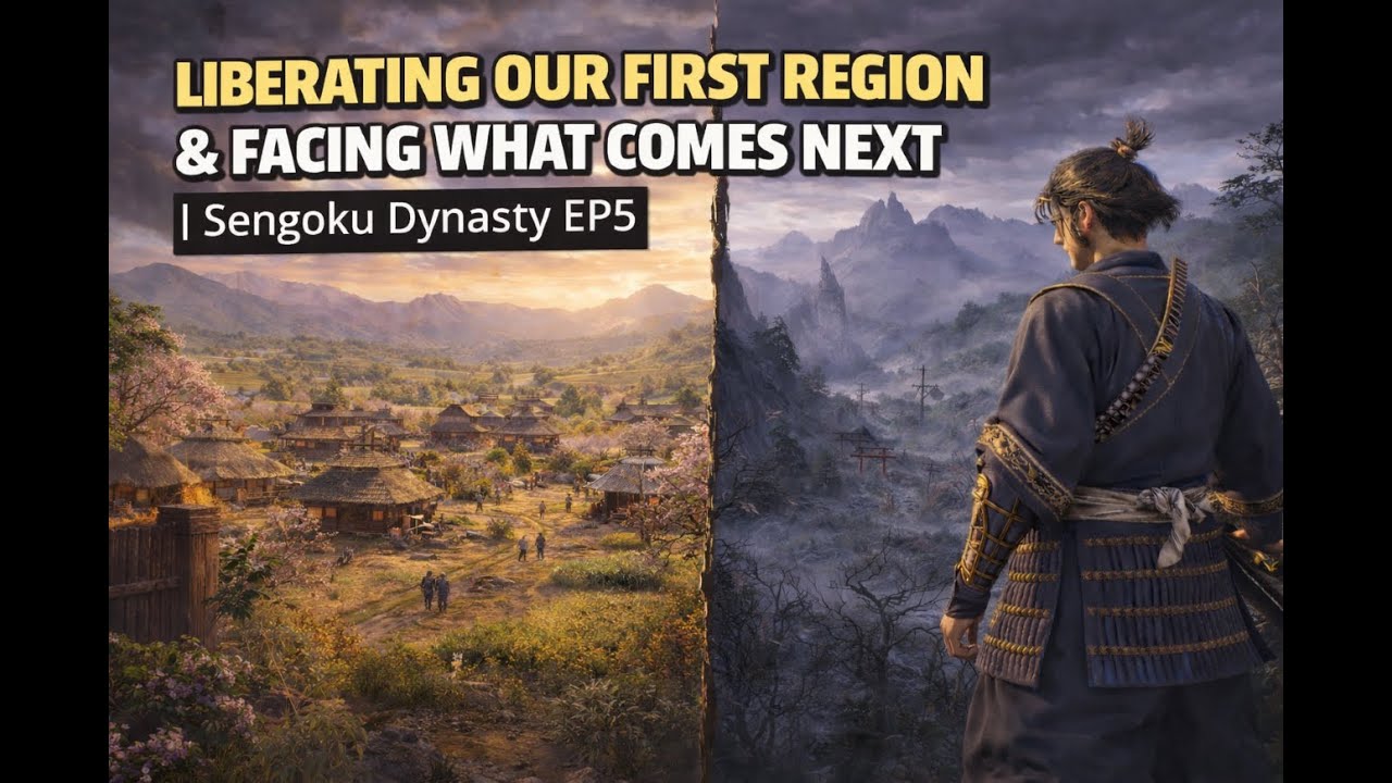 Liberating Our First Region & Facing What Comes Next | Sengoku Dynasty EP5