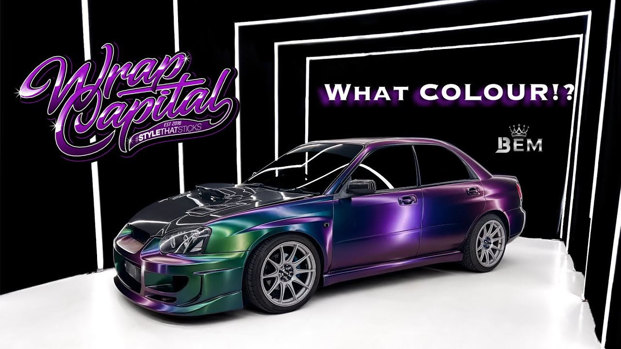 I Wrapped My Subaru! WHAT COLOUR!?