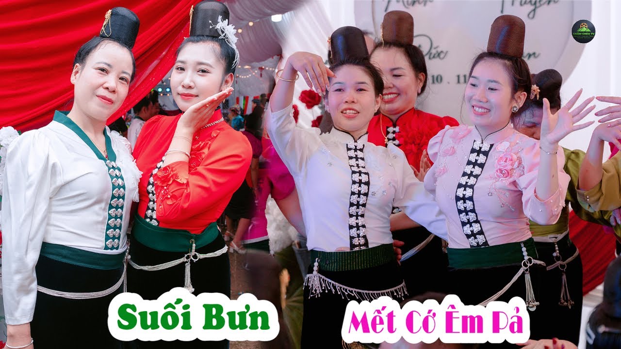 M&Uacute;A X&Ograve;E V&Agrave; NHẢY CỰC VU TRONG LTH MINH ĐỨC & HUYỀN SAN TẠI BẢN SUỐI BƯN, Y&Ecirc;N CH&Acirc;U.