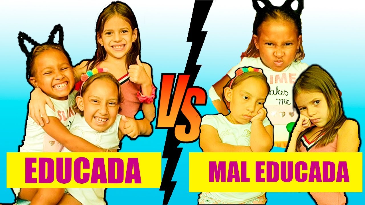 Criança Mal Educada VS Criança Educada no Parquinho e na Piscina (Part. Especiais)|Gatinha das Artes