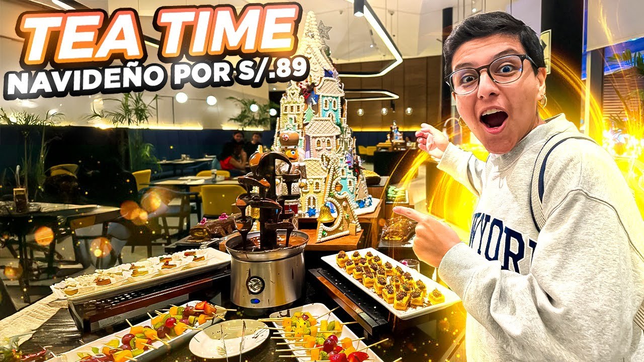 TEA TIME NAVIDE&Ntilde;O POR S/.89 - Ariana Bolo Arce