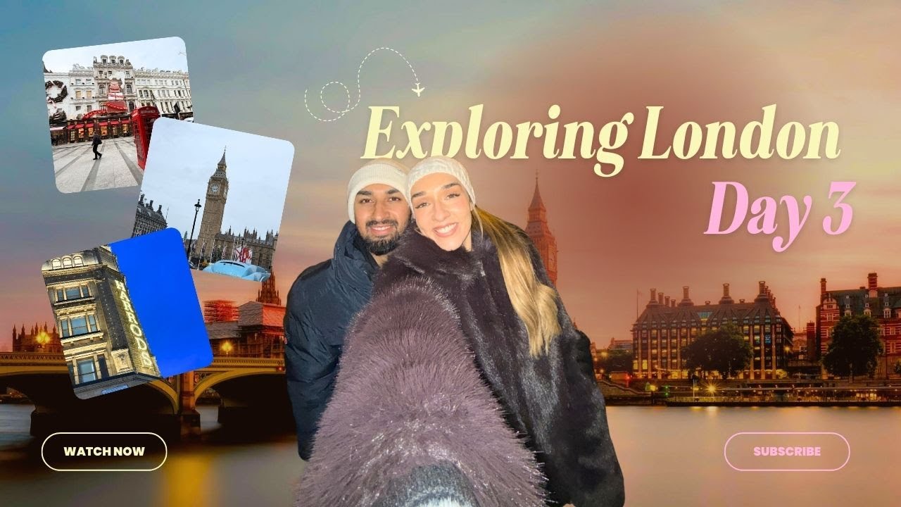 Touring the most ICONIC London sights || Europe Travel Vlog