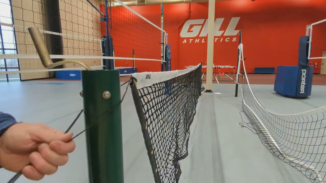 How To...install A Tennis Net System