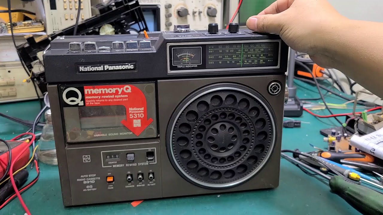 松下Panasonic 5310单卡收录机维修记录