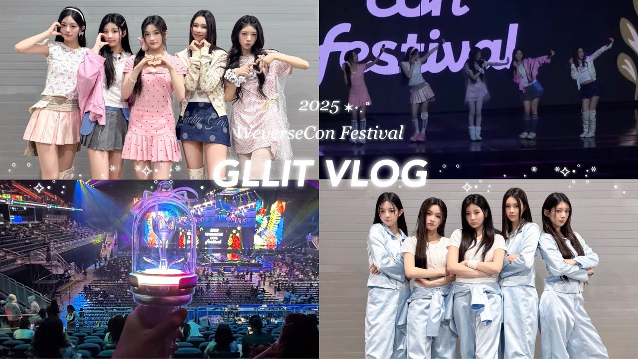 [글릿로그] 아일릿 보러 혼자 위버스콘 가는 사람이 있다? | illit • 엔하이픈 • ENHYPEN • 덕질로그 • weverse con • 인스파이어 아레나 • 직캠
