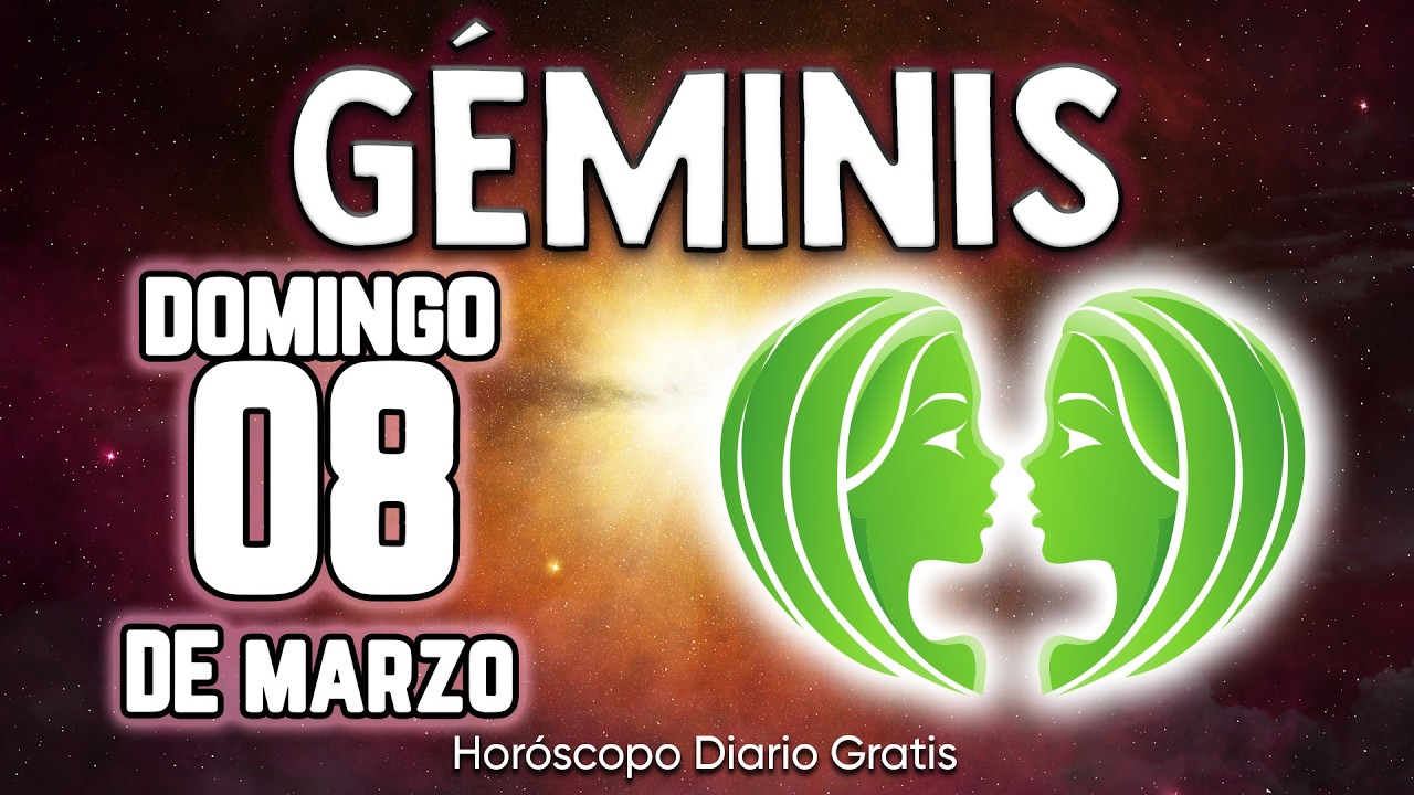 🤩ESPECTACULAR REGALO CAÍDO DEL CIELO❗️🎁 géminis ♊ Horóscopo diario 8 DE MARZO 2026 🔮 horóscopo #new