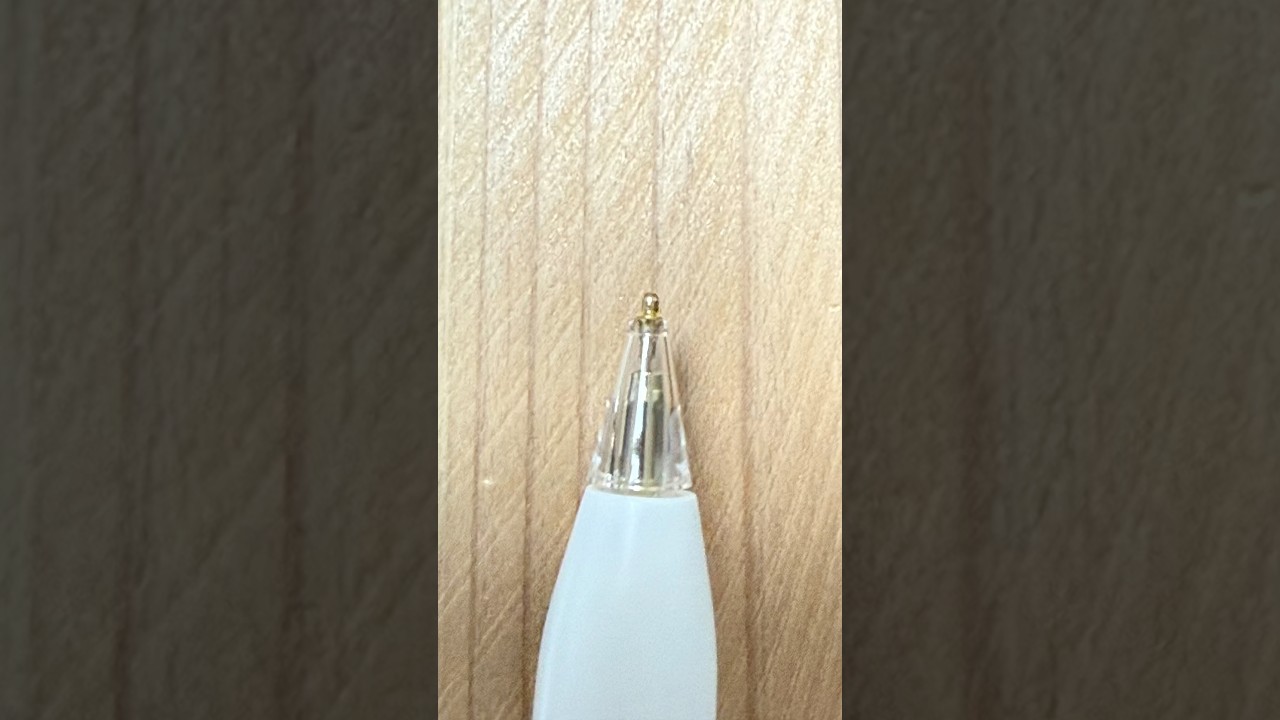 Apple Pencilのペン先で一番描きやすいのは、透明のコレ。