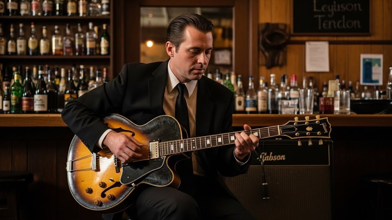 Relaxing Blues Guitar Music – Vintage Electric Blues Vibes
