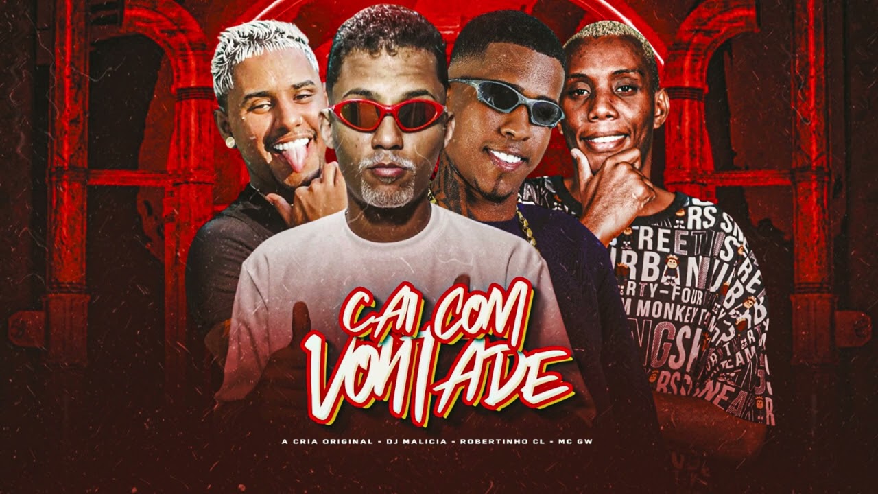 CAI COM VONTADE  - DJ MALICIA -  ROBERTINHO CL - ACRIA ORIGINAL #bregafunk2025