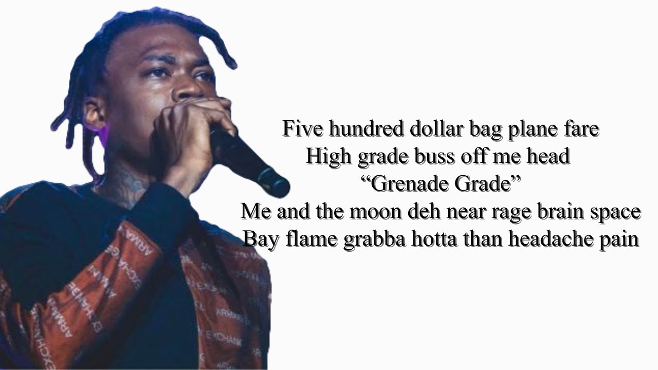 Skillibeng - Grenade Grade (Lyrics)