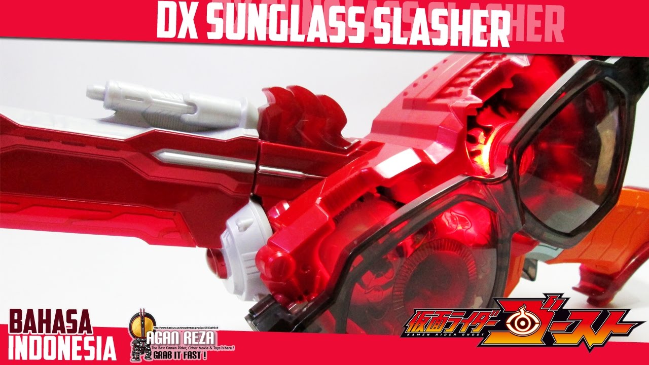 DX REVIEW - DX SUNGLASS SLASHER [Kamen Rider Ghost] - [BAHASA INDONESIA]