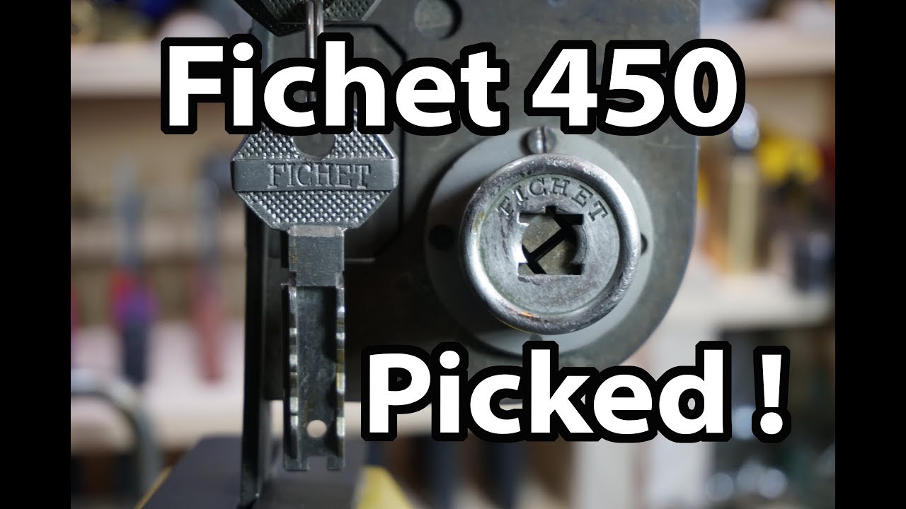 (7) Fichet 450 Picked and Latch Opened