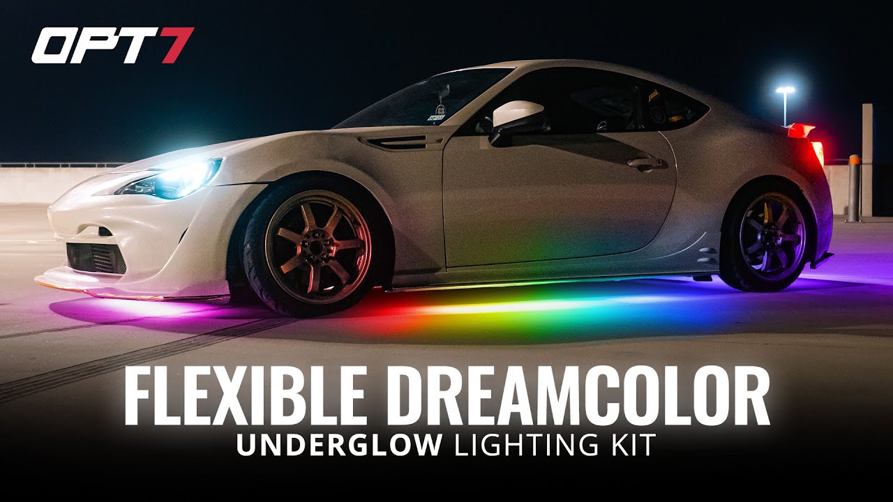 NEW* AURA DreamColor Flexible RGBic Chasing Effect Underglow LED Lighting Kit