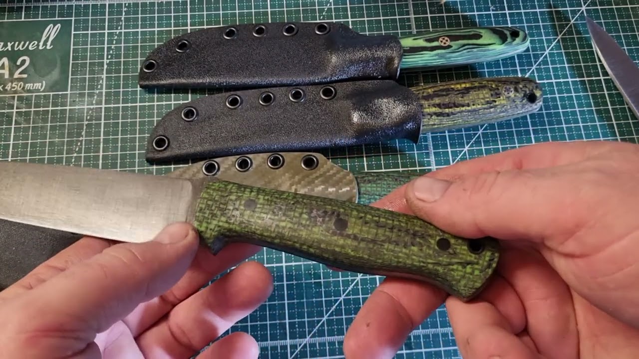 Ножи из Pgk ,62 hrc 