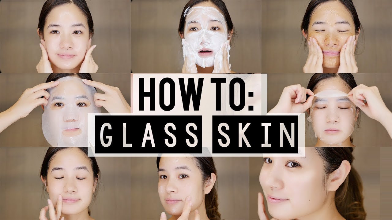 Как: 10-шаговый корейский уход за кожей | Glass Skin