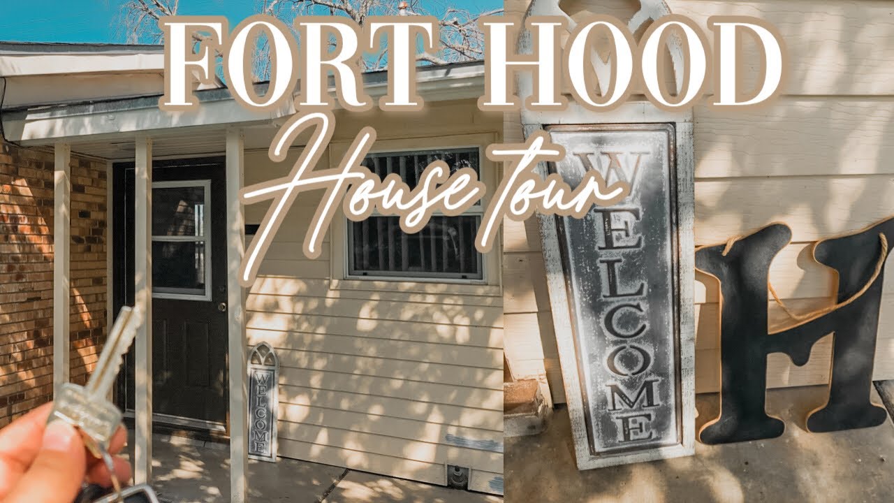 FORT HOOD EMPTY HOUSE TOUR | MILITARY WIFE