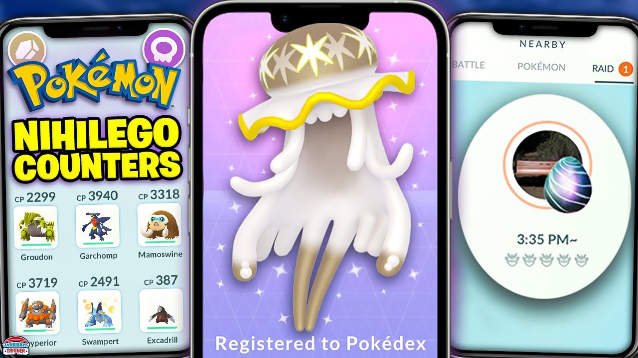 Nihilego Raid Guide - 100 IVs, Weaknesses & More | Pok&eacute;mon GO
