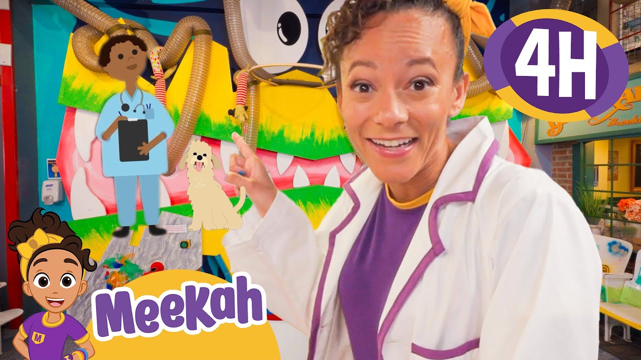 Vet for a Day: Meekah Saves the Day at Twinkle!👩‍⚕️| 4 HR OF MEEKAH! | Educational Videos for Kids