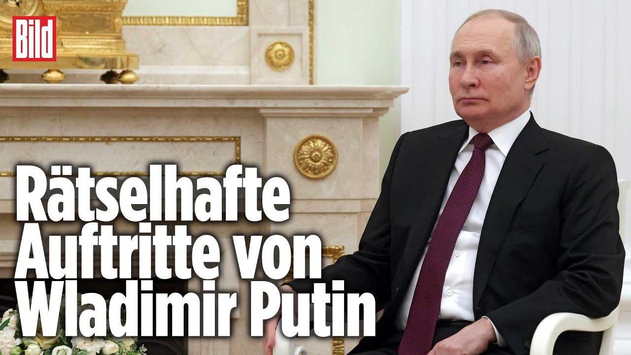 Wladimir Putin: Doppelgänger-Verdacht beim Kreml-Diktator