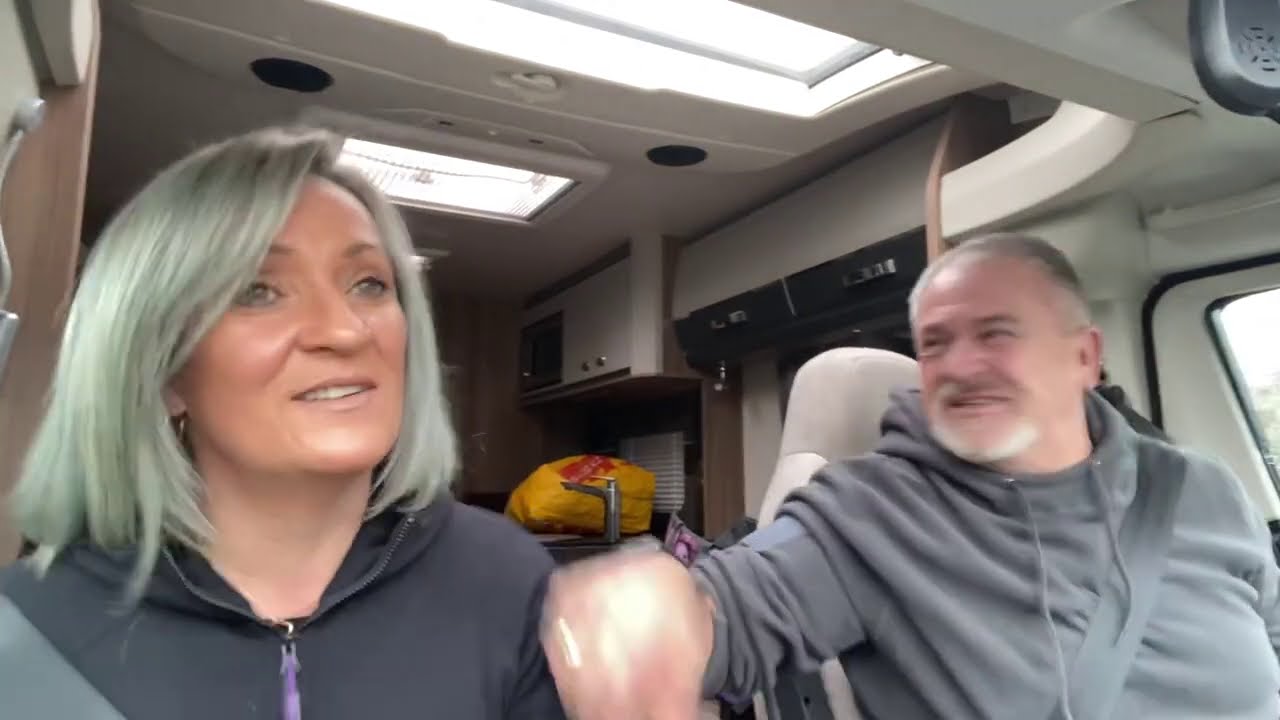 Back in the motor home Dorset here we come
