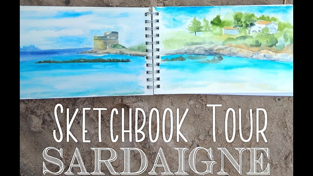 ✈ Sketchbook Tour Sardaigne