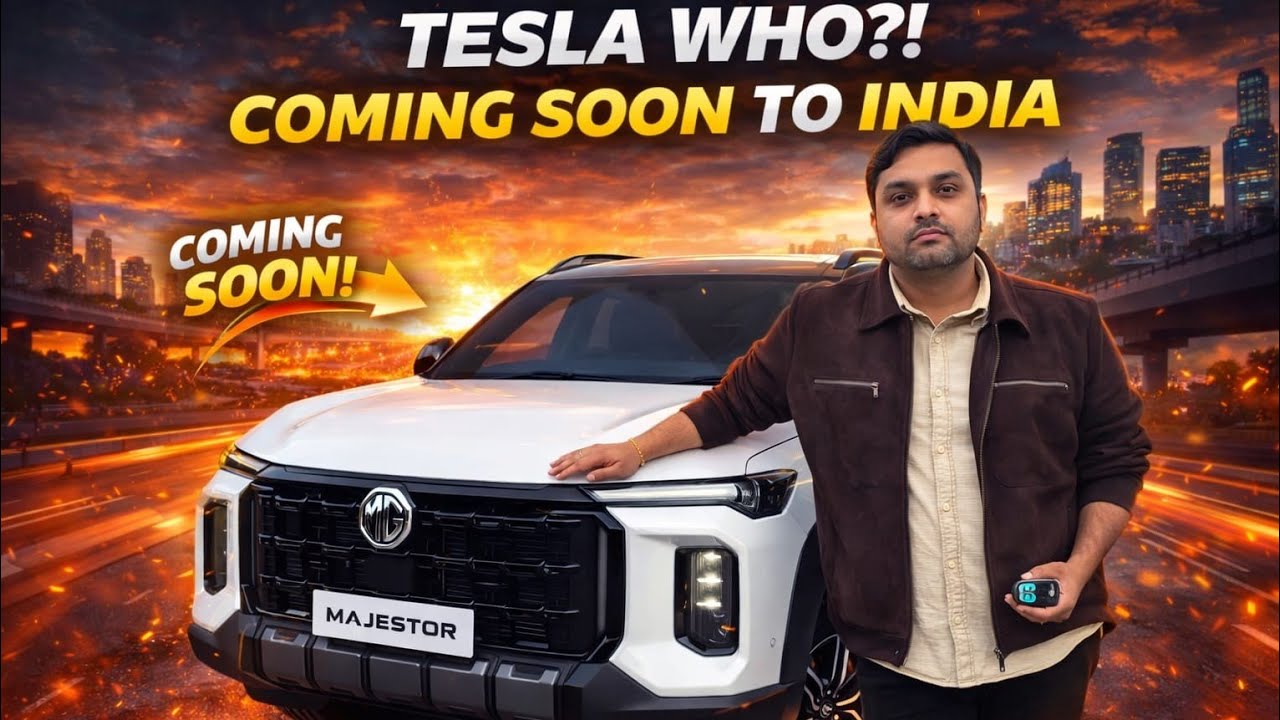 India’s New BIGGEST SUV is Here! MG Majestor Full Walkaround 🔥