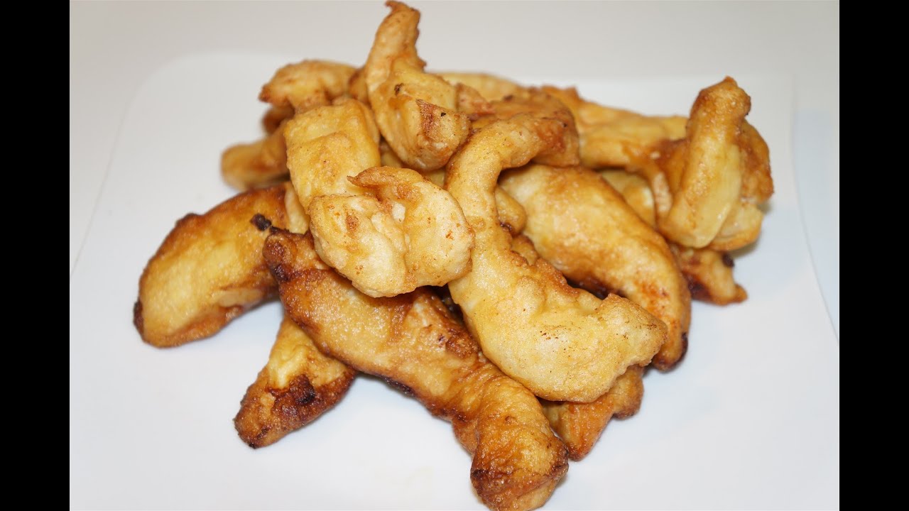BEIGNET DE POULET FACILE ( CUISINERAPIDE)