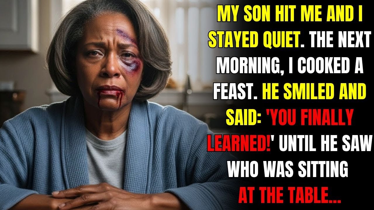 My Son Hit Me — The Next Morning, I Gave Him Breakfast and Something He Never Expected