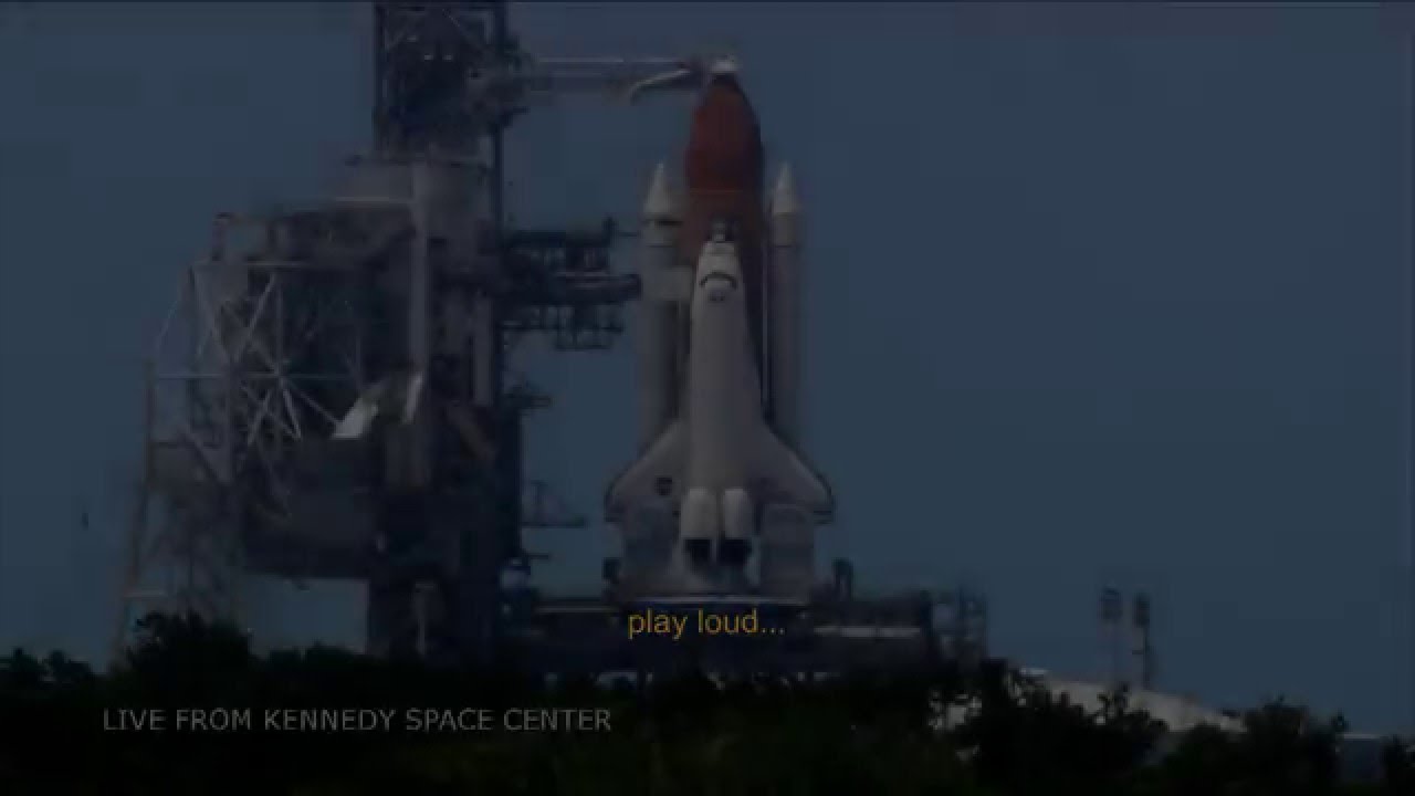 Space Shuttle Launch Audio   play LOUD no music HD 1080p