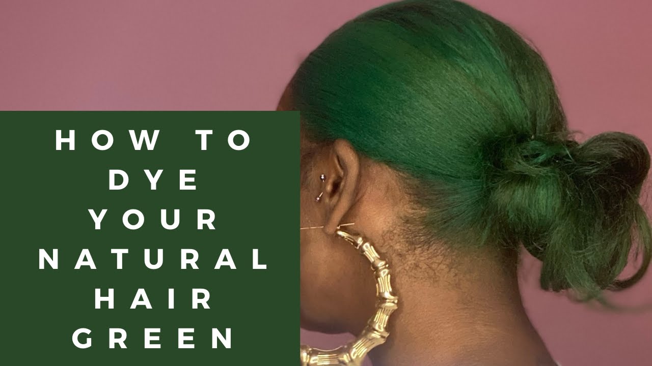 Natural Hair Dye Tutorial (BEGINNER FRIENDLY)