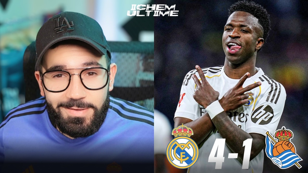 Laissez Mbappé sur le banc SVP… | Real Madrid 4 - 1 Real Sociedad