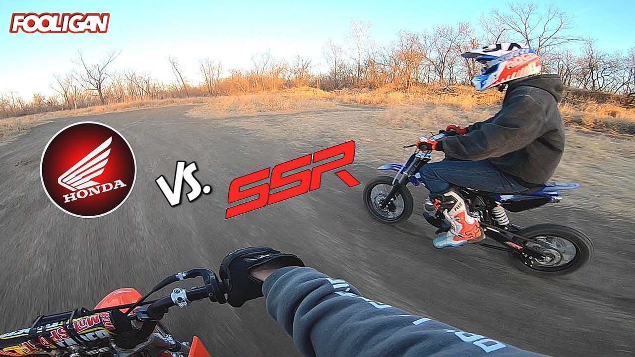 CRF 110 vs. SSR 125 | River Valley OHV