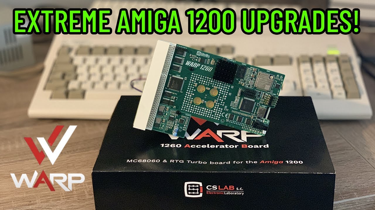 Warp 1260 Review - EXTREME Amiga 1200 Upgrades