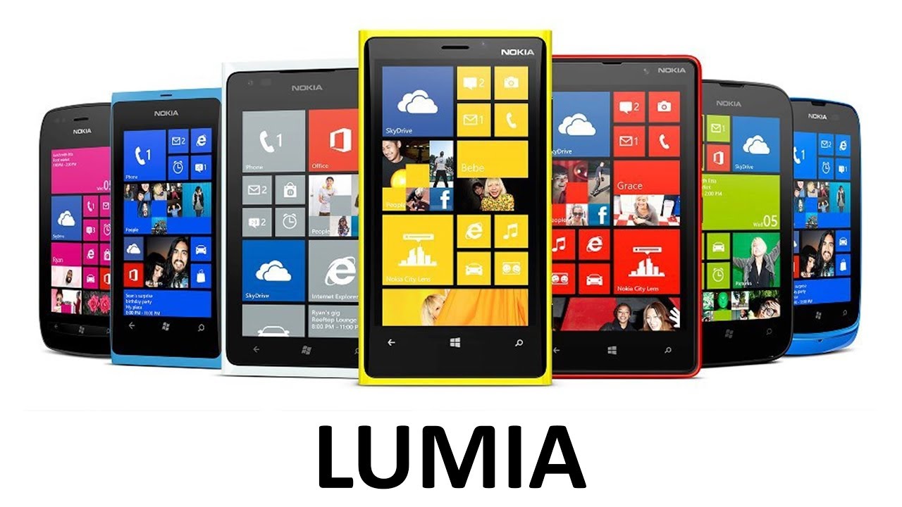 Эволюция телефонов линейки Lumia (2011 - 2016)