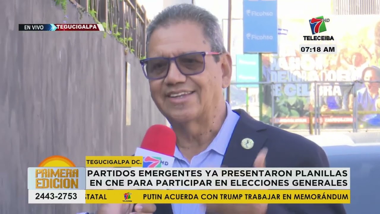Partidos emergentes ya presentaron planillas en CNE para participar en elecciones generales