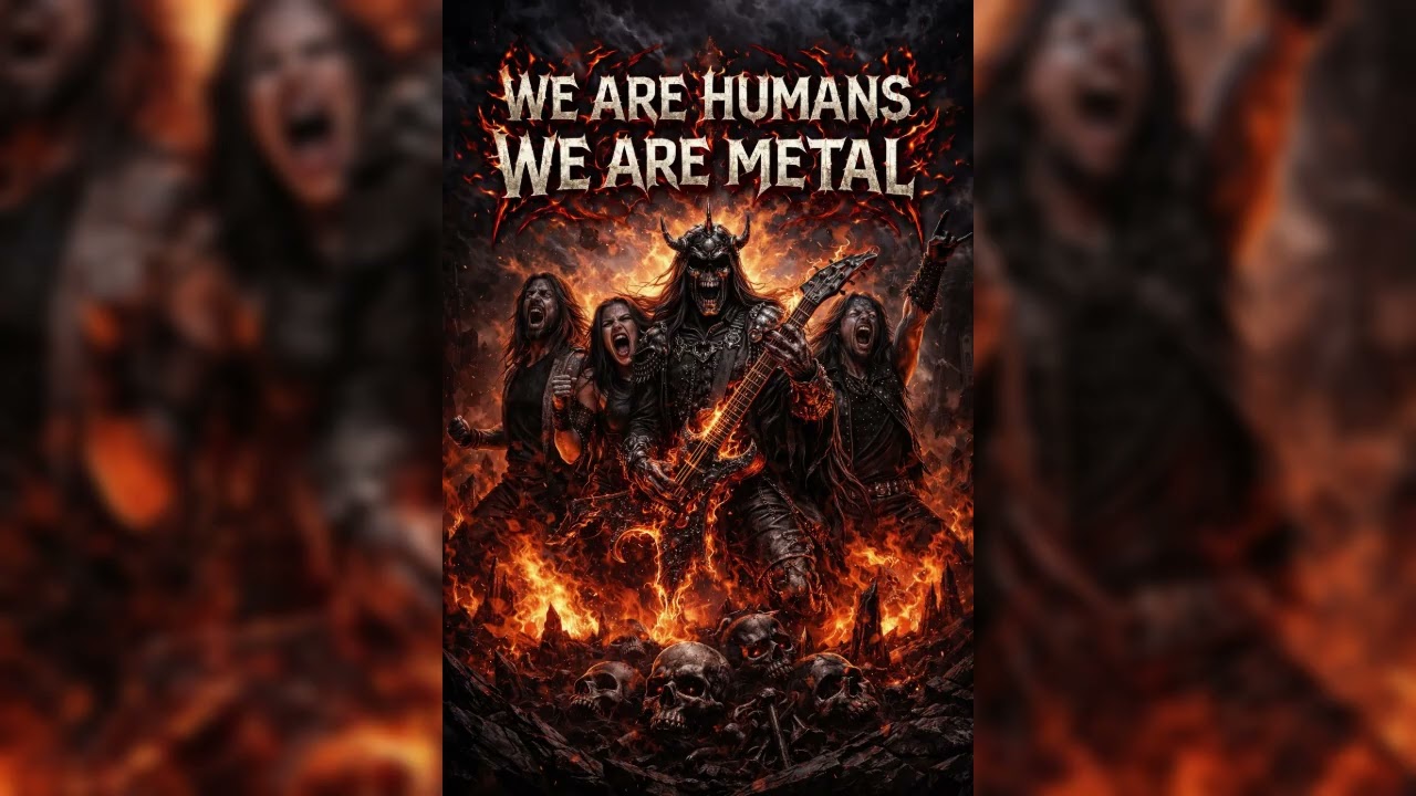Mr.Anyone - We Are Humans, We Are Metal (Official Video Metal - Rock - Song)