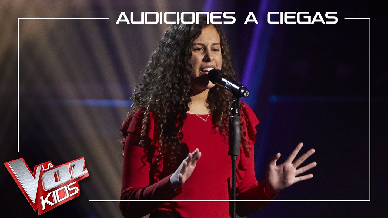 Carla Quesada canta 'Love on the brain' | Audiciones a ciegas | La Voz Kids Antena 3 2021