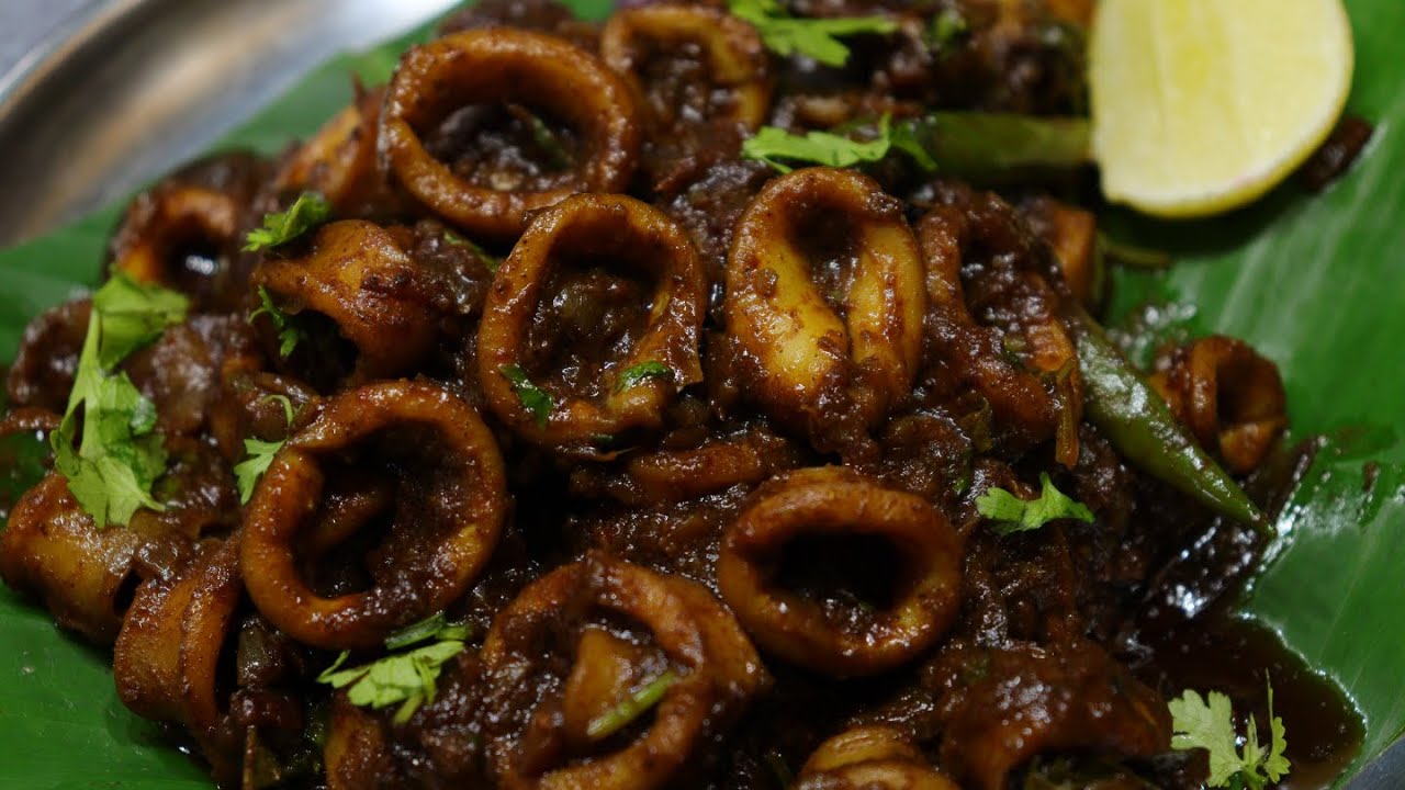 How to make Chettinad Squid Masala | Squid Masala Chettinad Style | Spicy Squid Masala Recipe