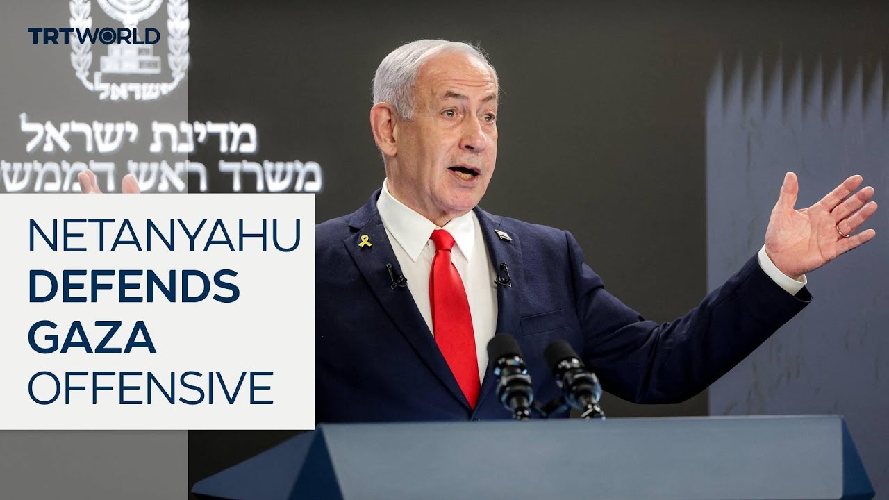 Israeli Prime Minister Netanyahu defends Gaza plan amid global backlash
